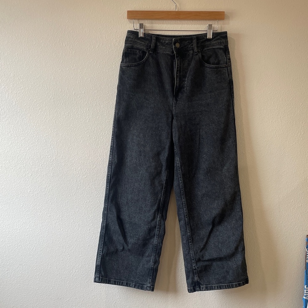 Sezane Le Crop denim